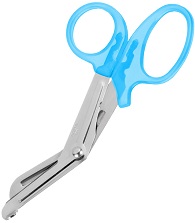 Nurse Utility Scissors - Frosted Peacock 14 cm Autoclavable 143C